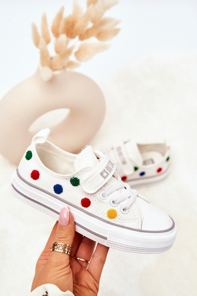 Adidași pentru copii cu Velcro Big Star JJ374053 White