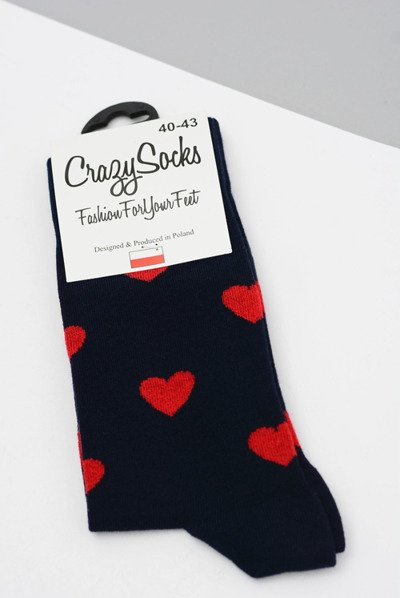 Chaussettes CRAZY SOCKS Love pour hommes