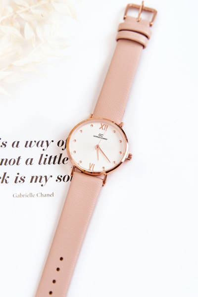 Damenuhr Gürtel Giorgio & Dario Beige