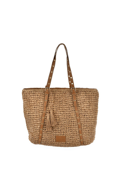 Classic Women's Big Star Handbag JJ574095 Beige