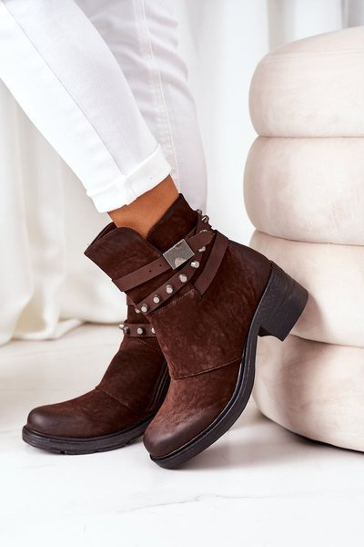 Bottes Isolées À Talons Hauts Marron Effie