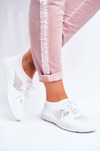 Chaussures de sport pour femmes blanches Jenny