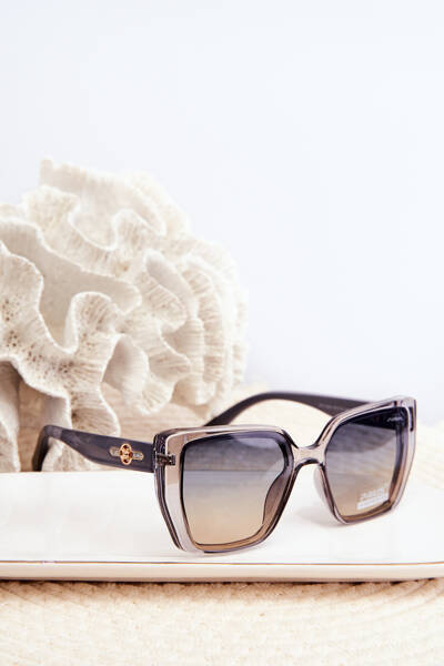 Lunettes de soleil Femme UV400 Gris