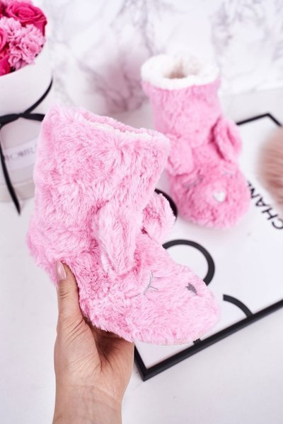Gyerek szigetelt otthoni papucs Pink Sleepyhead