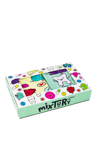 Set de șosete pentru copii Zooxy mixtury Organs 2 perechi