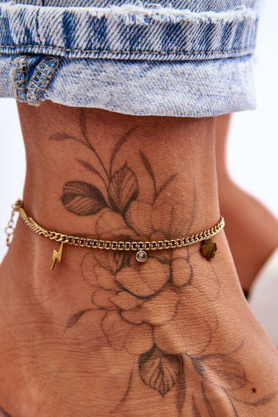 Bracelet Armor Armor Femme Foudre Et Trèfle Or