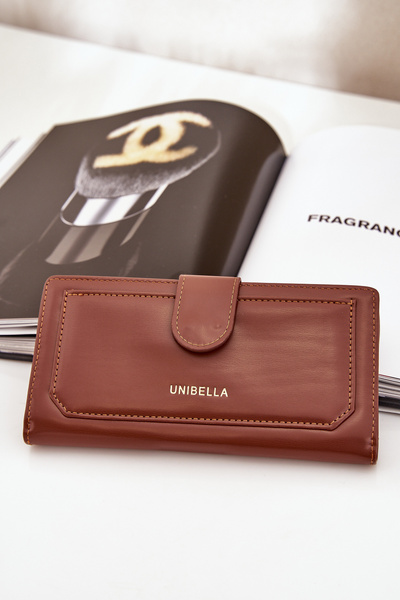 Braune Damenbörse Aus Öko-Leder Kalinessa