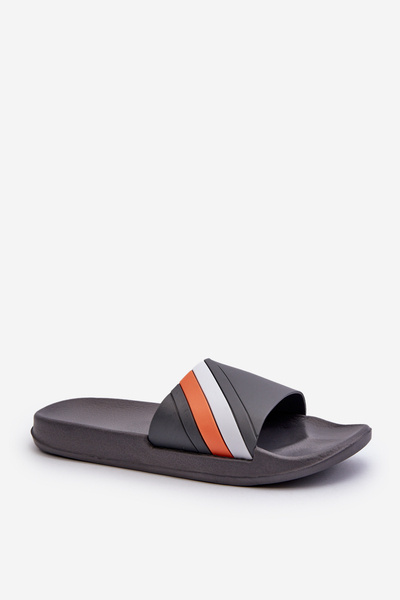 Chaussons classiques légers pour hommes gris Bemostom