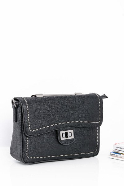 Black Women's Elegant Handbag Letter Bag