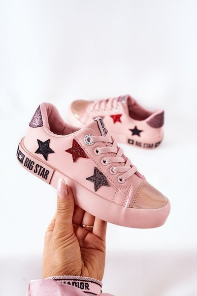 Vaikiški odiniai sportbačiai BIG STAR II374033 Rožiniai