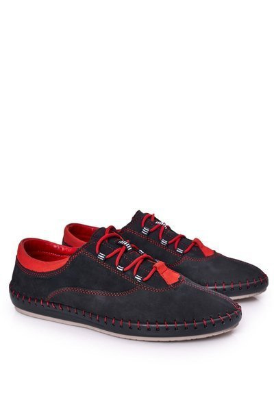 Herren Lederschuhe Schuhe BEDNAREK Marineblau