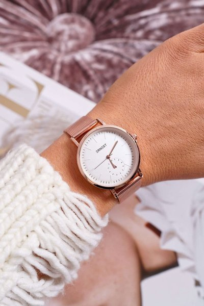 Women's Watch Ernest Gold Pink Fermm