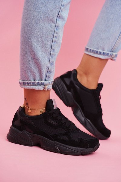 Pantofi sport pentru femei încrucișează blugi negri FF2R4138C