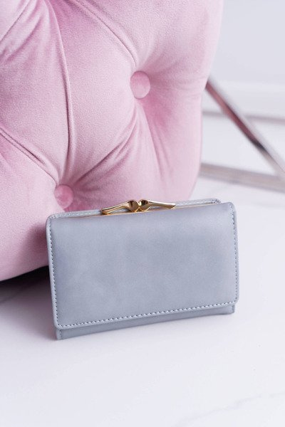Damenbrieftasche Classic Klein Blau mit Bigiel