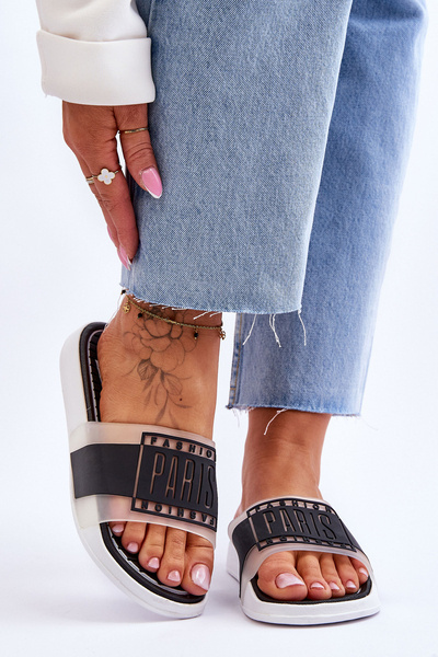 Pantoufles de sport pour femmes noires Sunrise