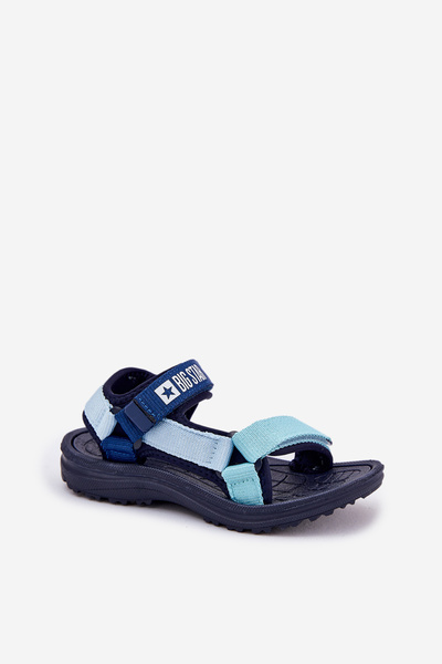 Kinder Sandalen mit Klettverschluss Big Star RR374520 Marineblau
