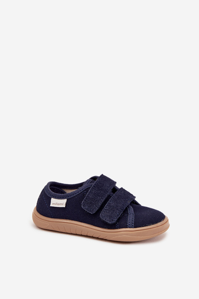 Papuci Barefoot Băieți Uniformi Milami Bleumarin Saphira
