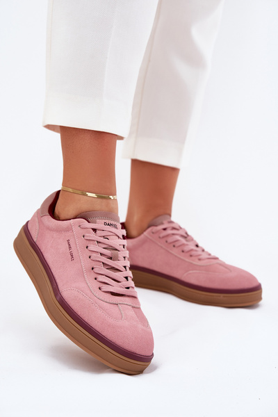 Suede Women's Sneakers Daniel Lopez SS2D4010 Pink