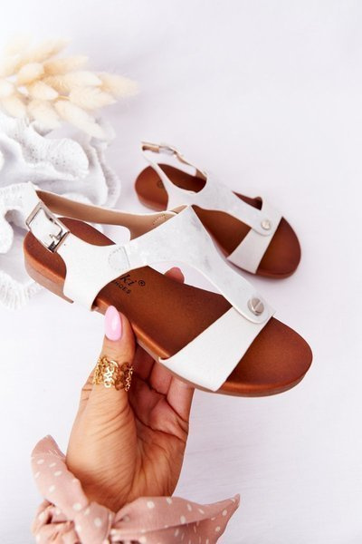 Vaikiškos basutės S.Barski Comfort Silver