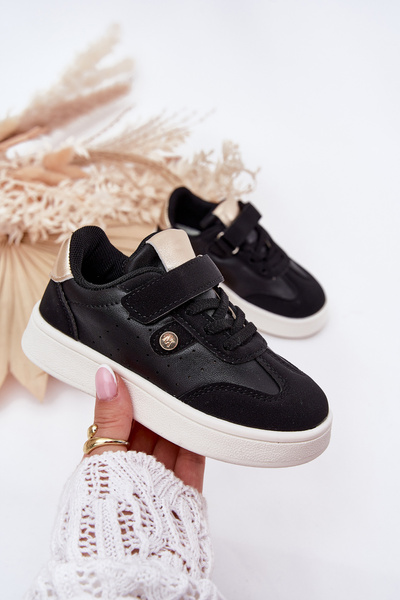 Sportcipők Sneakers Lányoknak Téglás Fekete Zarina
