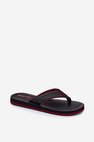 Herren Flip Flops Big Star RR174441 Schwarz