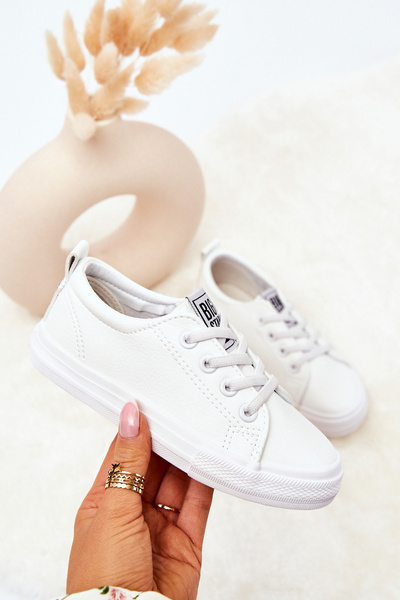 Adidaje din piele Big Star JJ374024 White