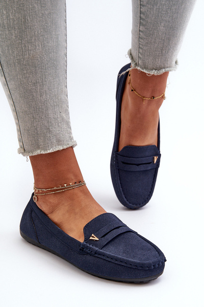 Mocasini clasici Navy Iramarie
