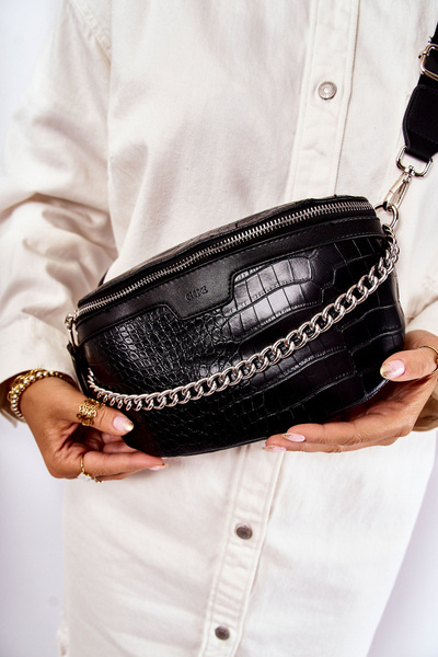 Sac messager à la mode GOE ZNJ028 noir