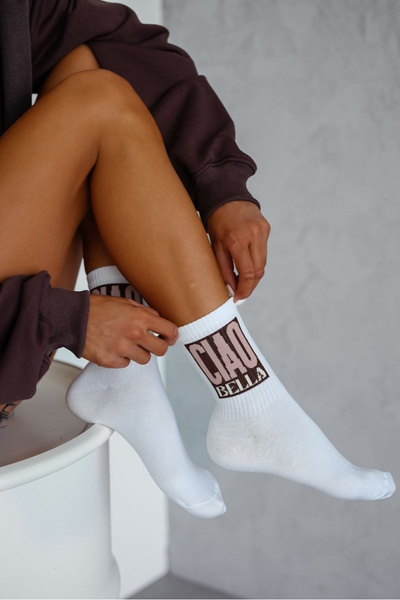Chaussettes Femmes CIAO BELLA Blanches