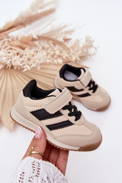 Gyermek Sneakers Sportcipők Téglával Bézs Viona