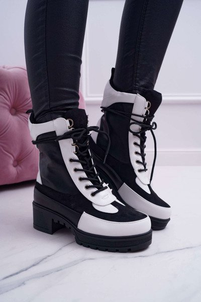 Ridley, bottes hautes à lacets pour femmes