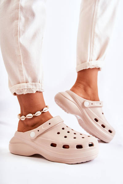 Női hab papucs Crocs Beige Coline