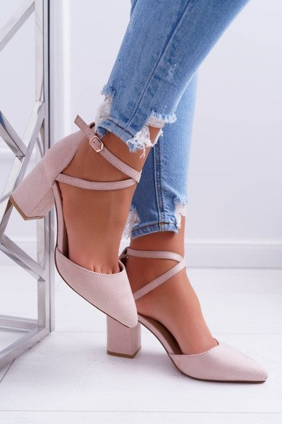 Pompe de stiletto pentru femei bej cosmo