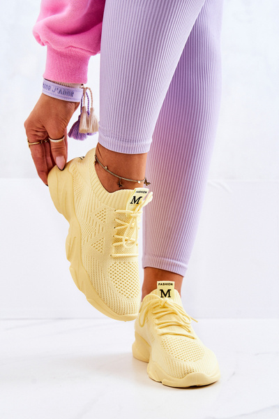 Sportcipő Sneakers Fabric Yellow Nolene
