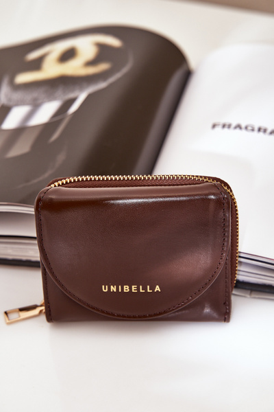 Portefeuille Femme En Cuir Écologique Chocolat Congaia