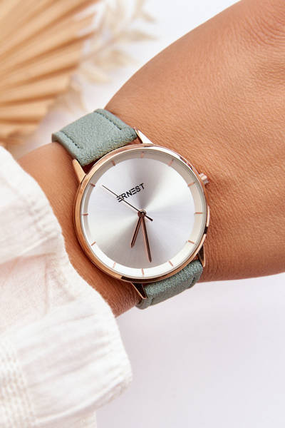 Montre Analogique Cuir Ernest 94193 Menthe