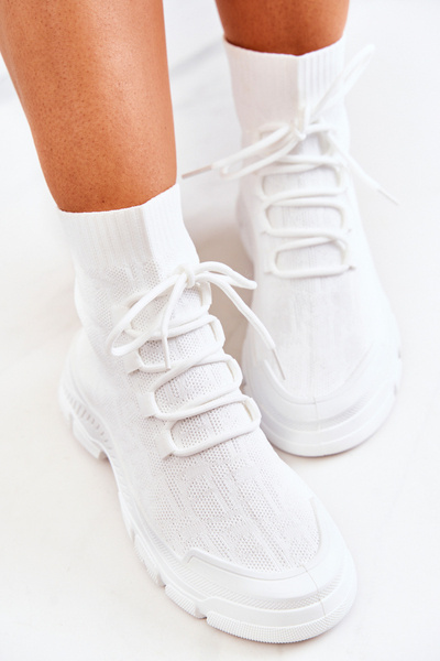 Chaussettes De Sport Chaussures Blanc Kimberly
