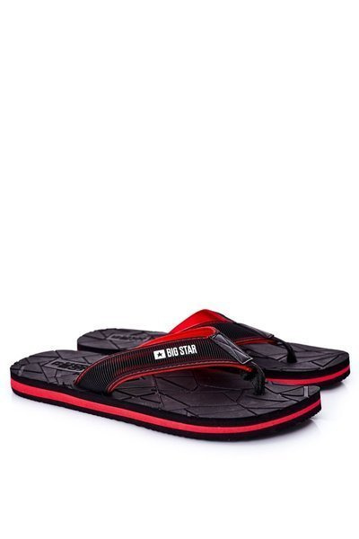 Chaussons Homme Flip-Fops Big Star HH174820 Noir