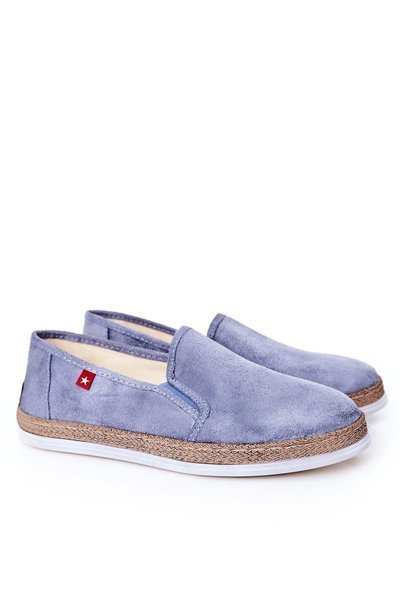 Férfi velúr Espadrilles Big Star HH176004 kék