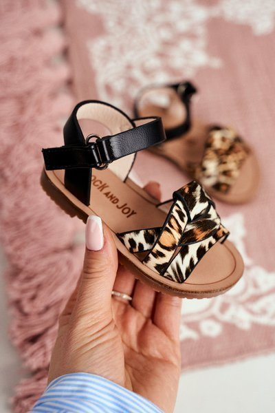 Gyerek tépőzáras szandál Baby Girl Panther Mimi számára