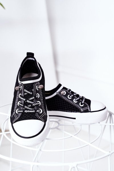 Kids' Airy Sneakers Schwarz Kids Club