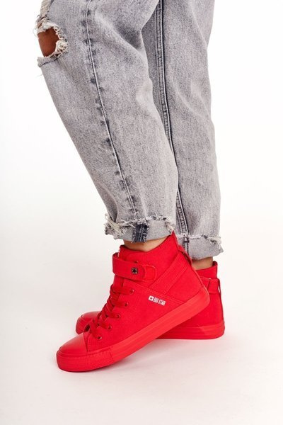 Damen Hohe Turnschuhe Big Star FF274580 Rot
