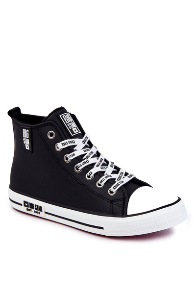 Men's High Insulated Sneakers Big Star KK174346 Black