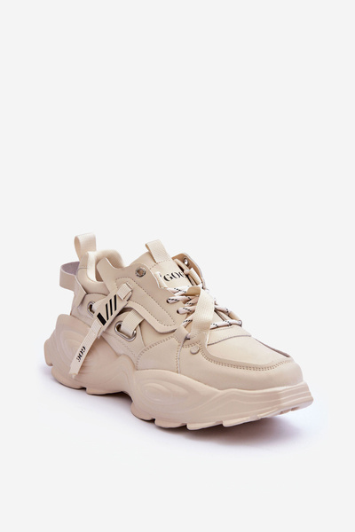 Baskets de sport chaussures GOE MM2N4015 Beige
