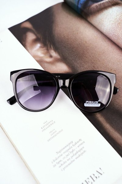 Lunettes de soleil Femme Prius PR-V74 Noir Vert Dégradé