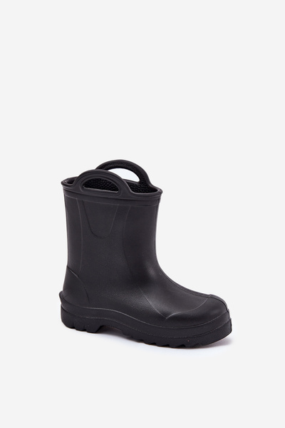 Kinder Gummistiefel LEMIGO DOGGY 735 Schwarz