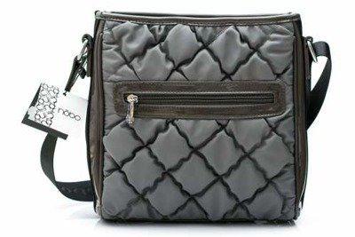 Nobo Gesteppte Graue Handtasche Brief Tasche