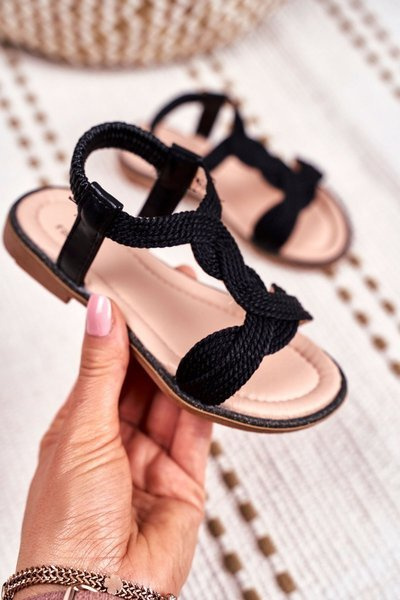 Vaikiški sandalai Black Lamado