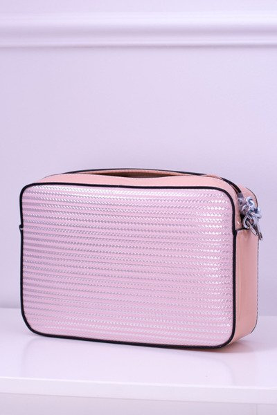 Sac à Main Laqué Rose Femme Pas Peur