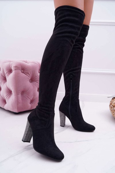 Moteriški aulinukai suede Black Rabios